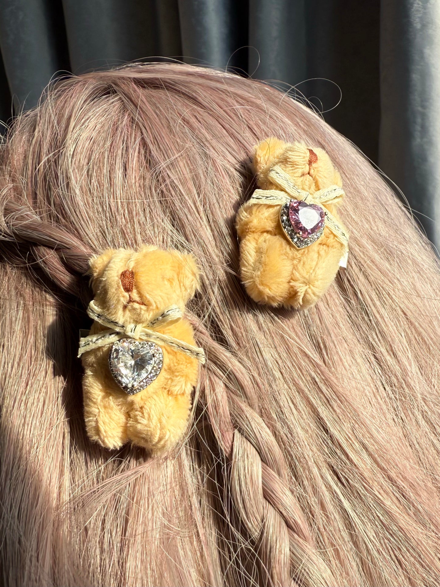 Bear Hair Clip Set๐