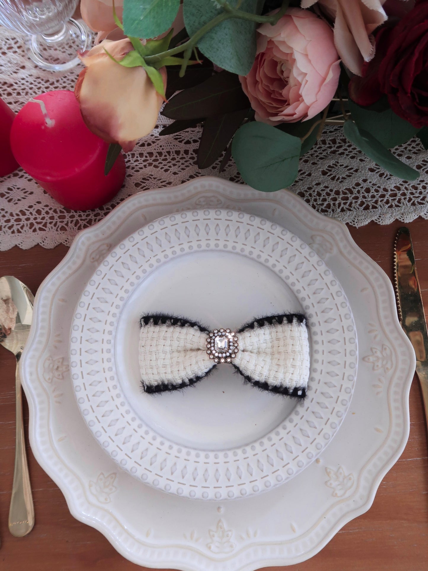 J’adore Bow Hair Clip