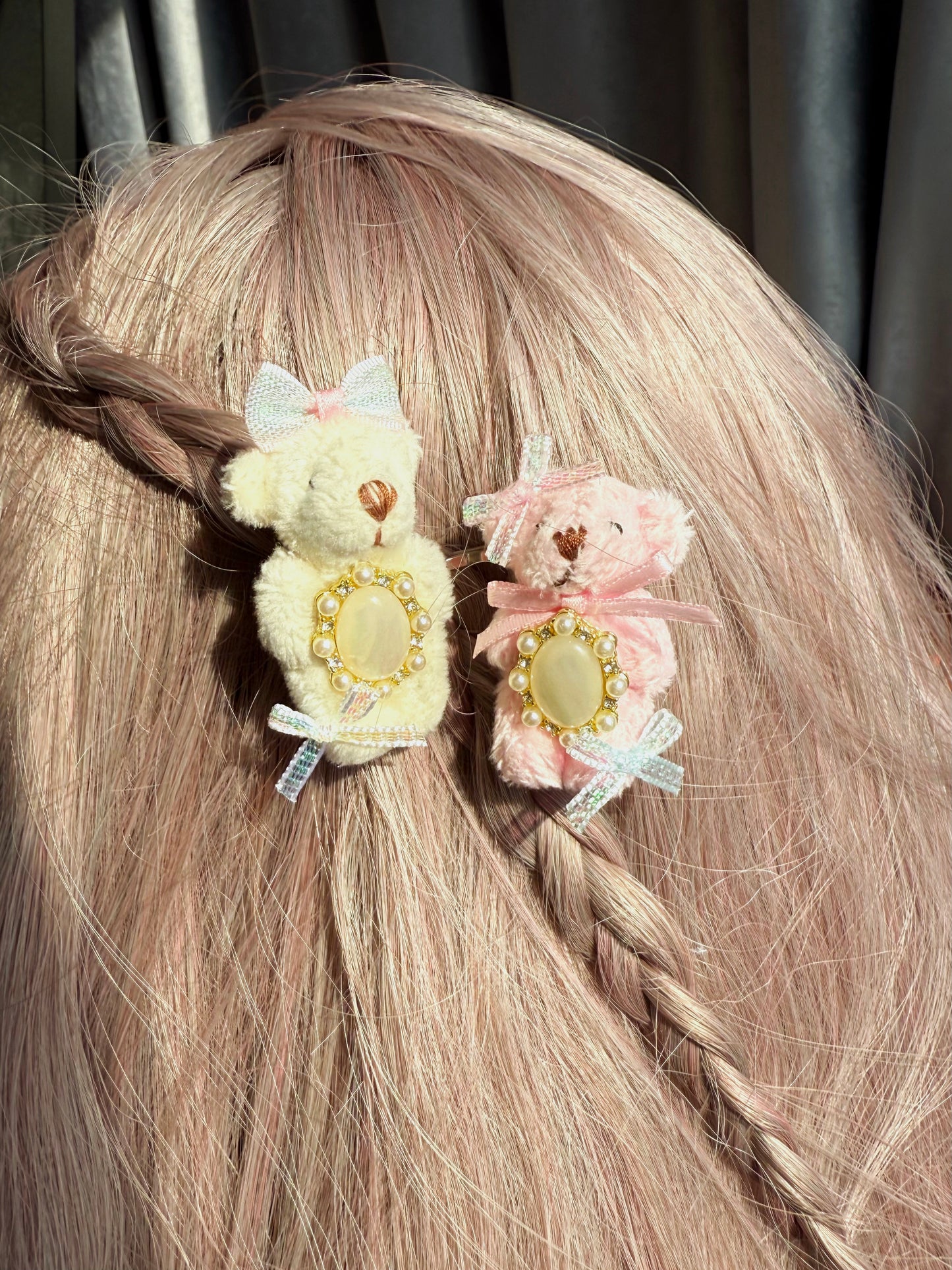 Bear Hair Clip Set๐