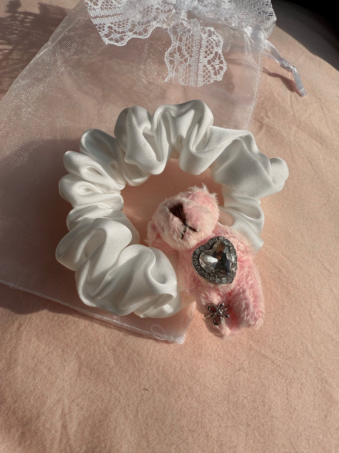 Handmade Bear Scrunchies