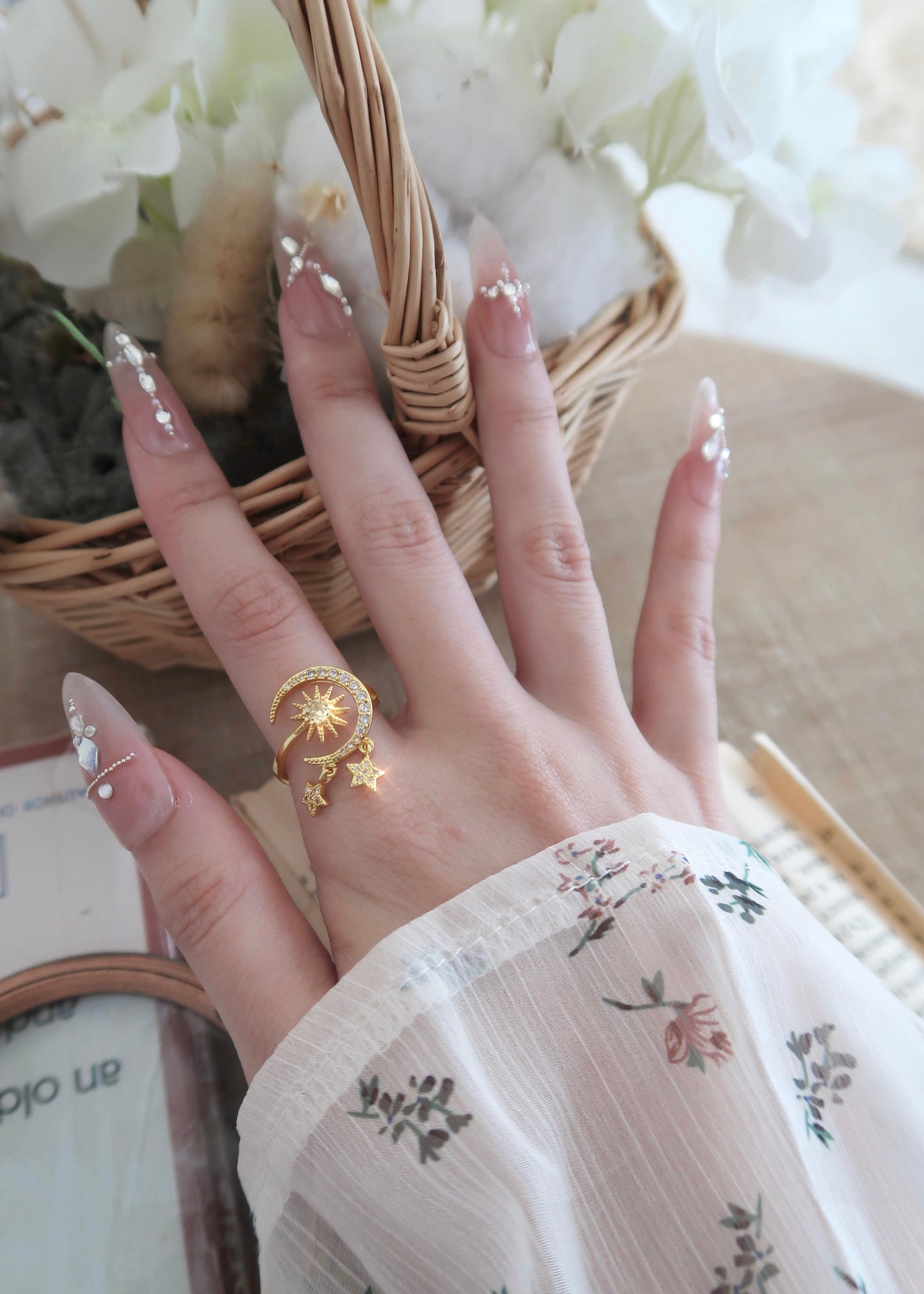 Sun, Moon & Stars Ring