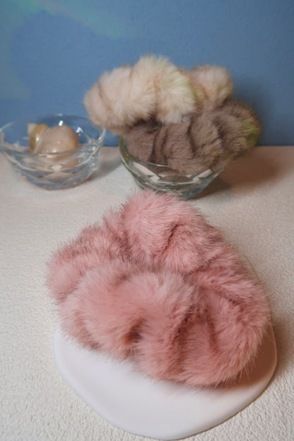 Luxe Faux Fur Scrunchie