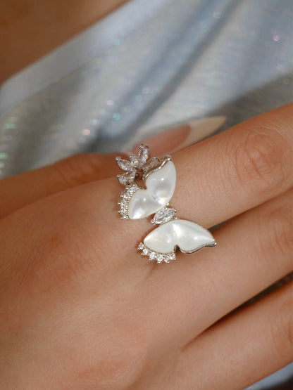 Mother Of Pearl Psyche Ring