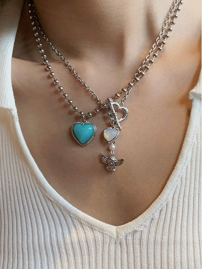 Cupid Romance Necklace Set