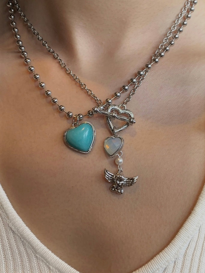 Cupid Romance Necklace Set