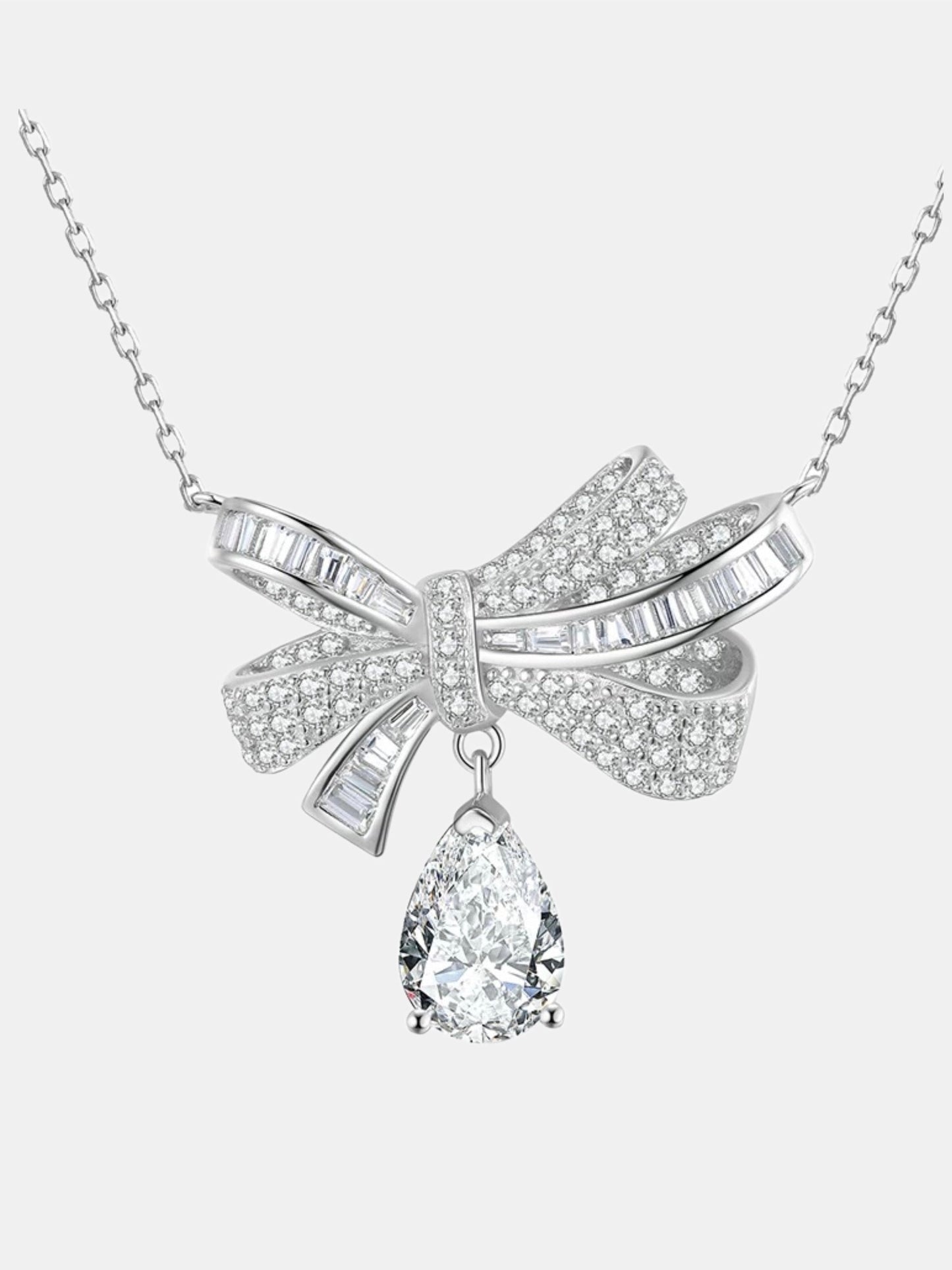 Simply Adorable Bow Necklace