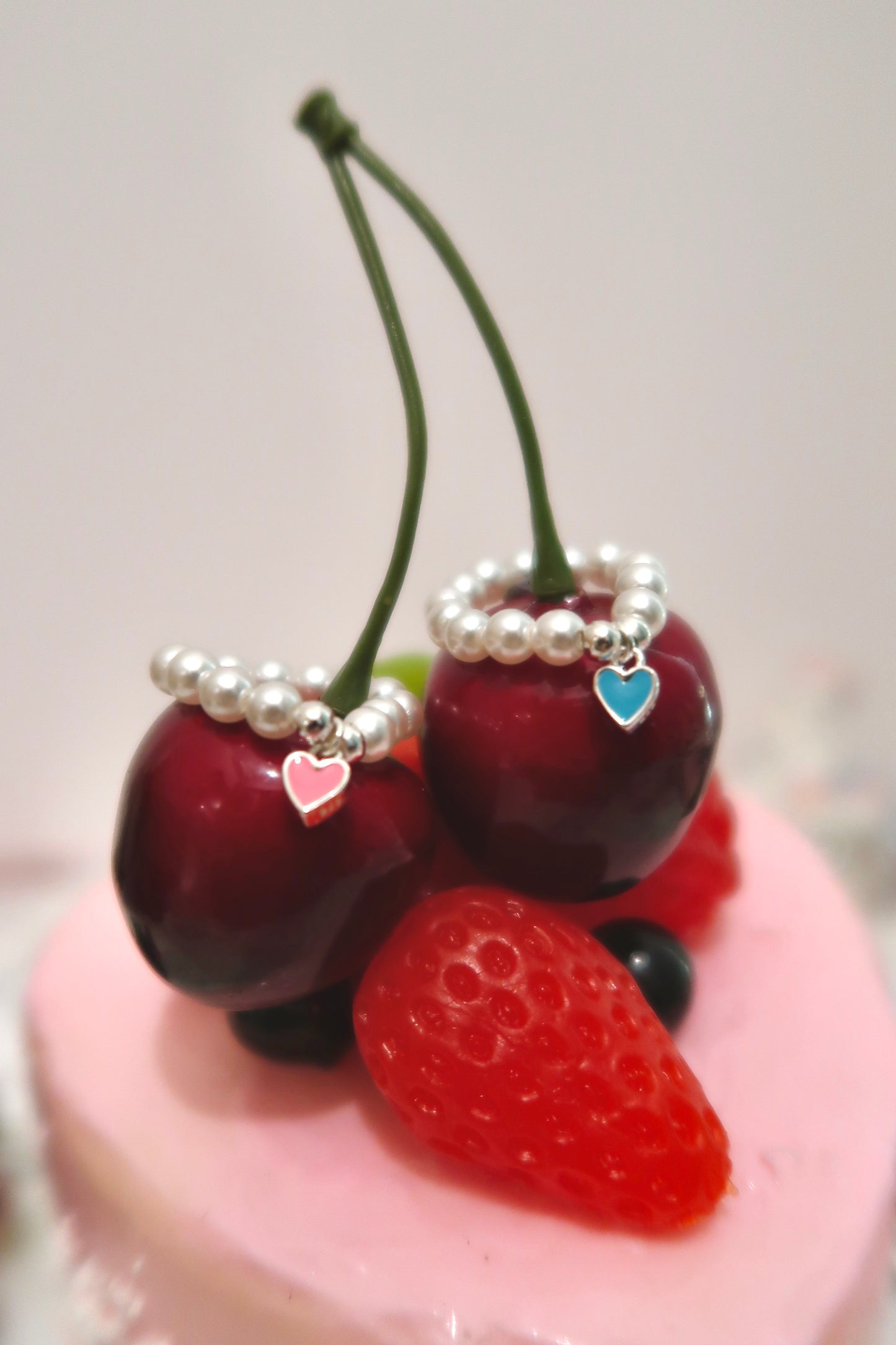 925 Heart Pearl Ring