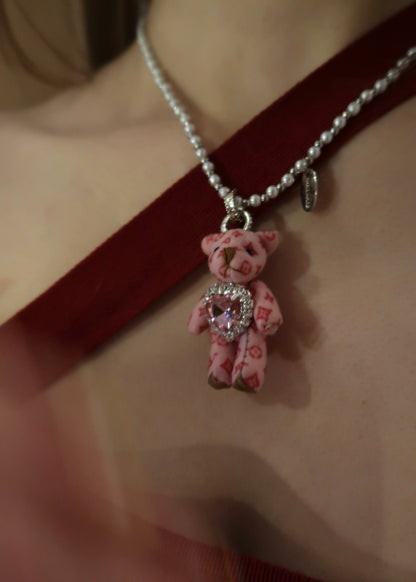 Voguey Bear Necklace