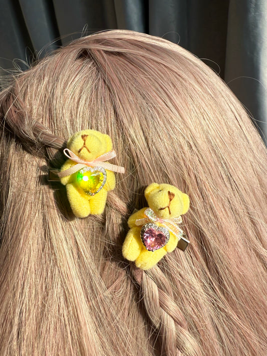 Lemon Bear Clips