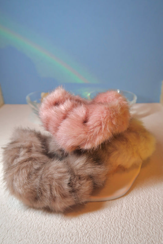 Luxe Faux Fur Scrunchie