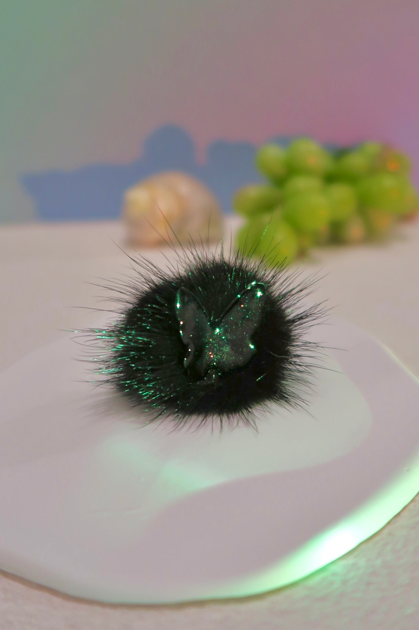 Y2K Butterfly Fluffy Ring