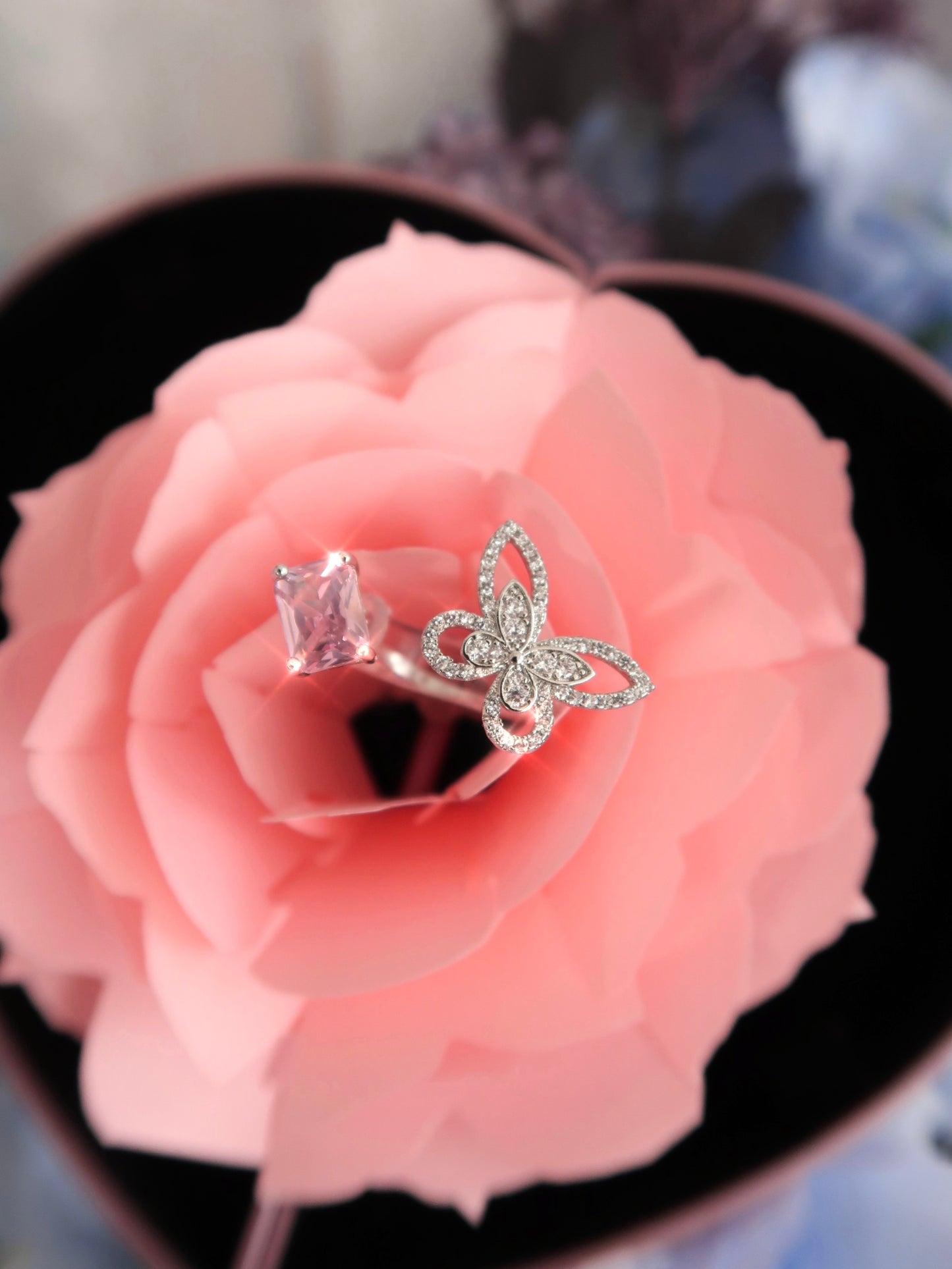 Lucky Butterfly Ring