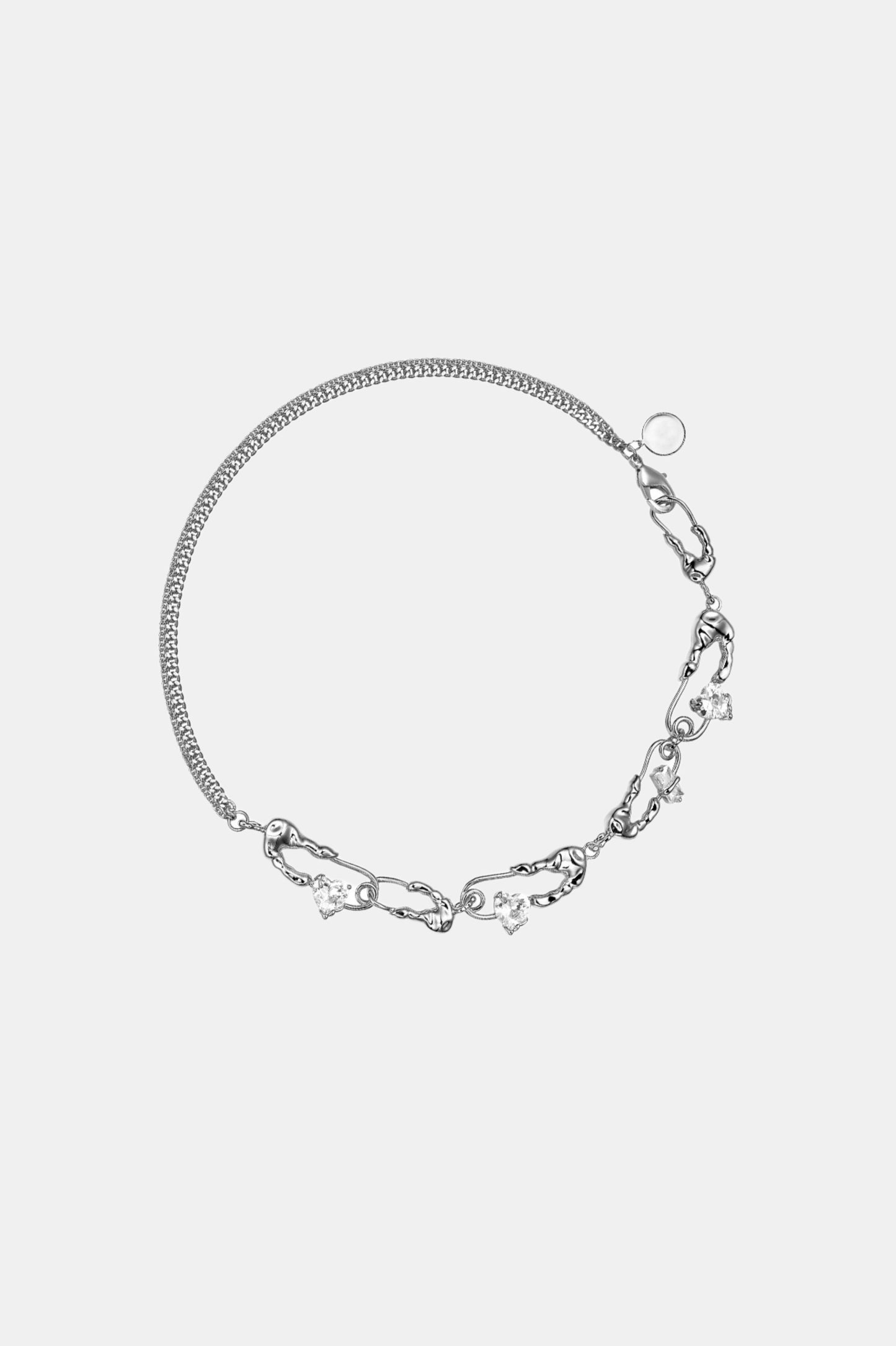 We Belong Together Diamond Clip Necklace