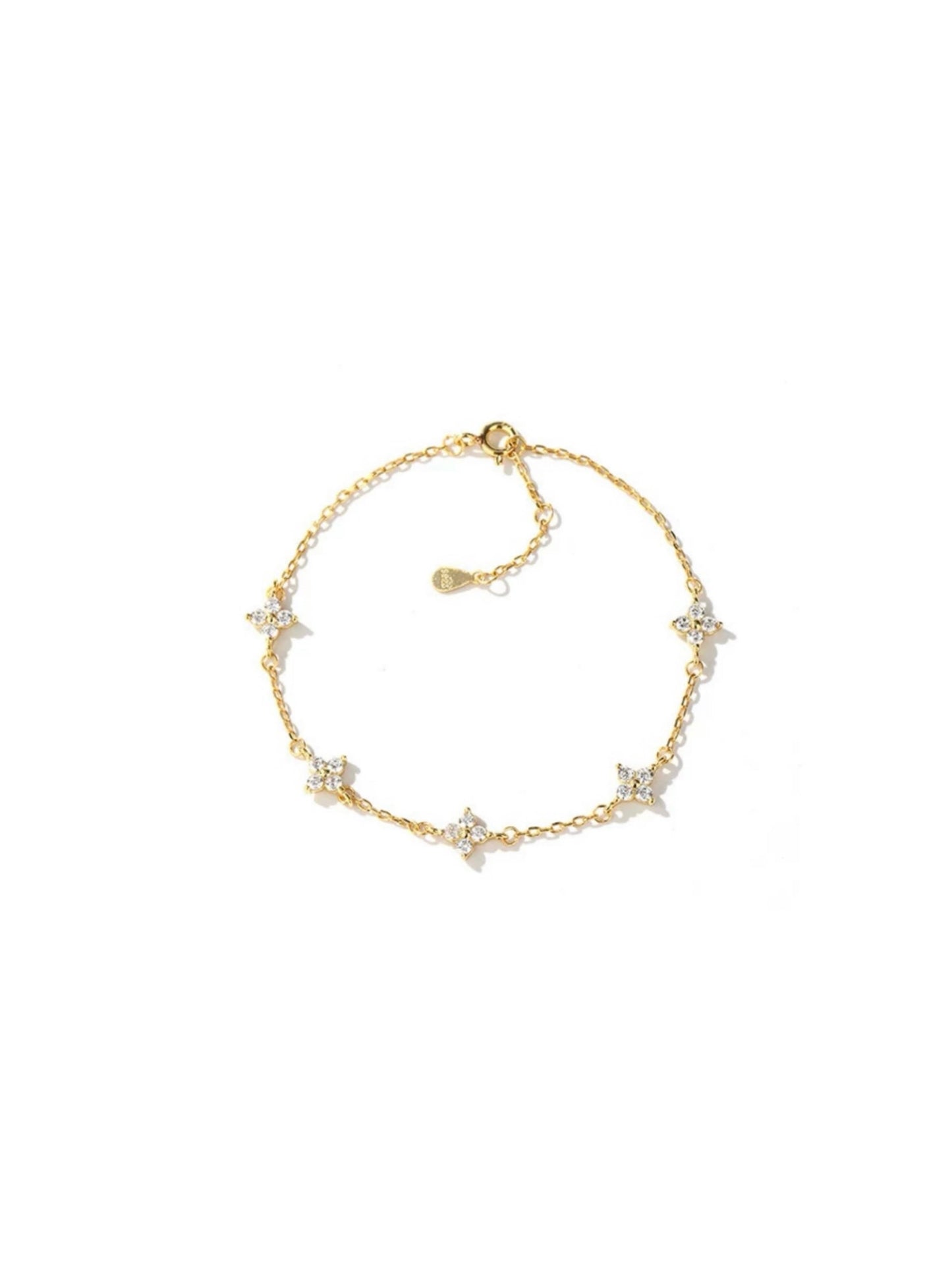 18K Real Gold Plated Lucky Feels Bracelet