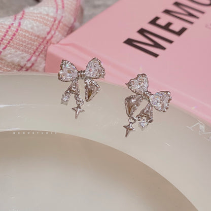 Sparkle Bow Earrings