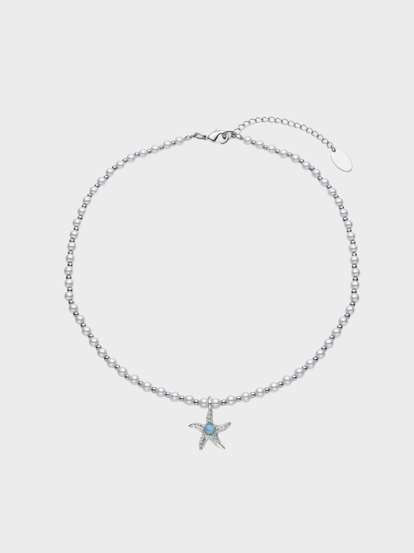 Blue Opal Seastar Necklace