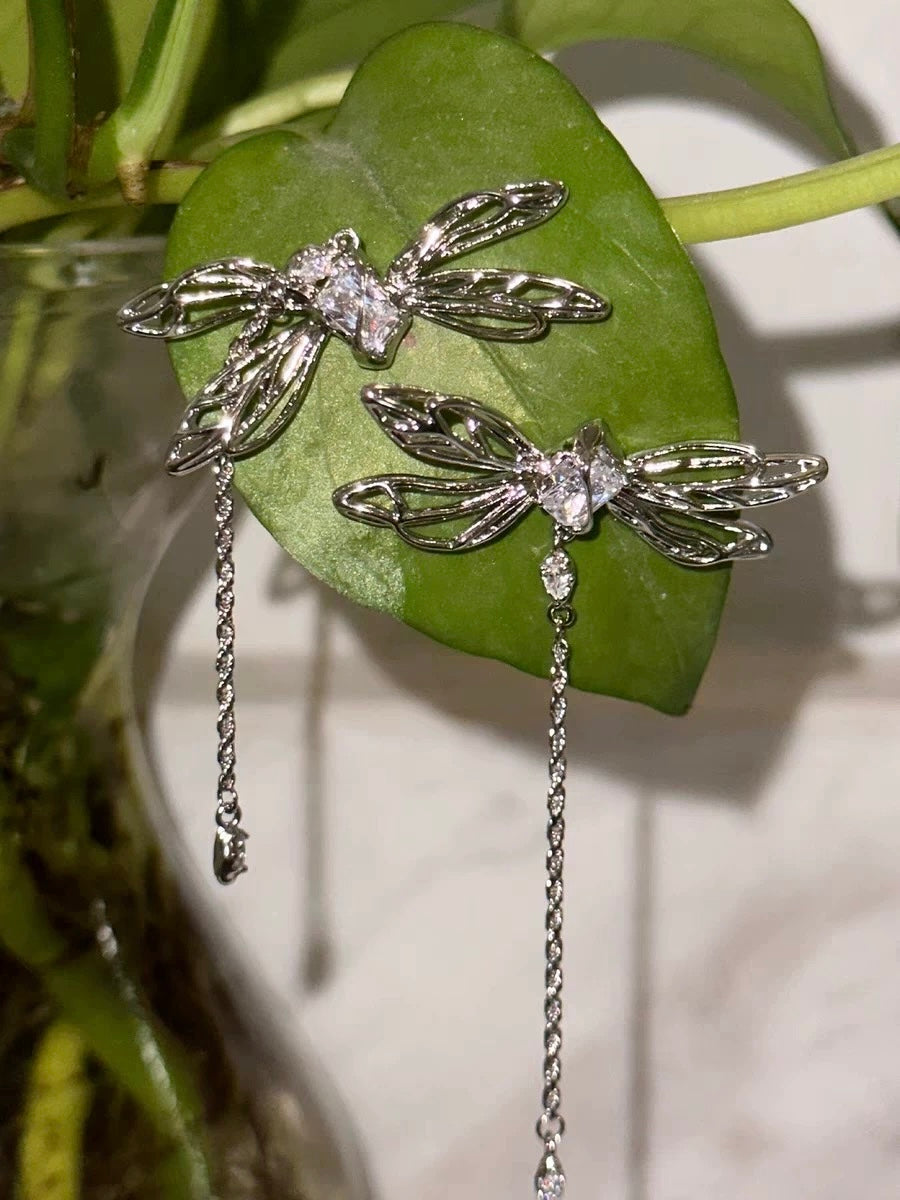 Ultimate Time Dragonfly Ear Cuffs