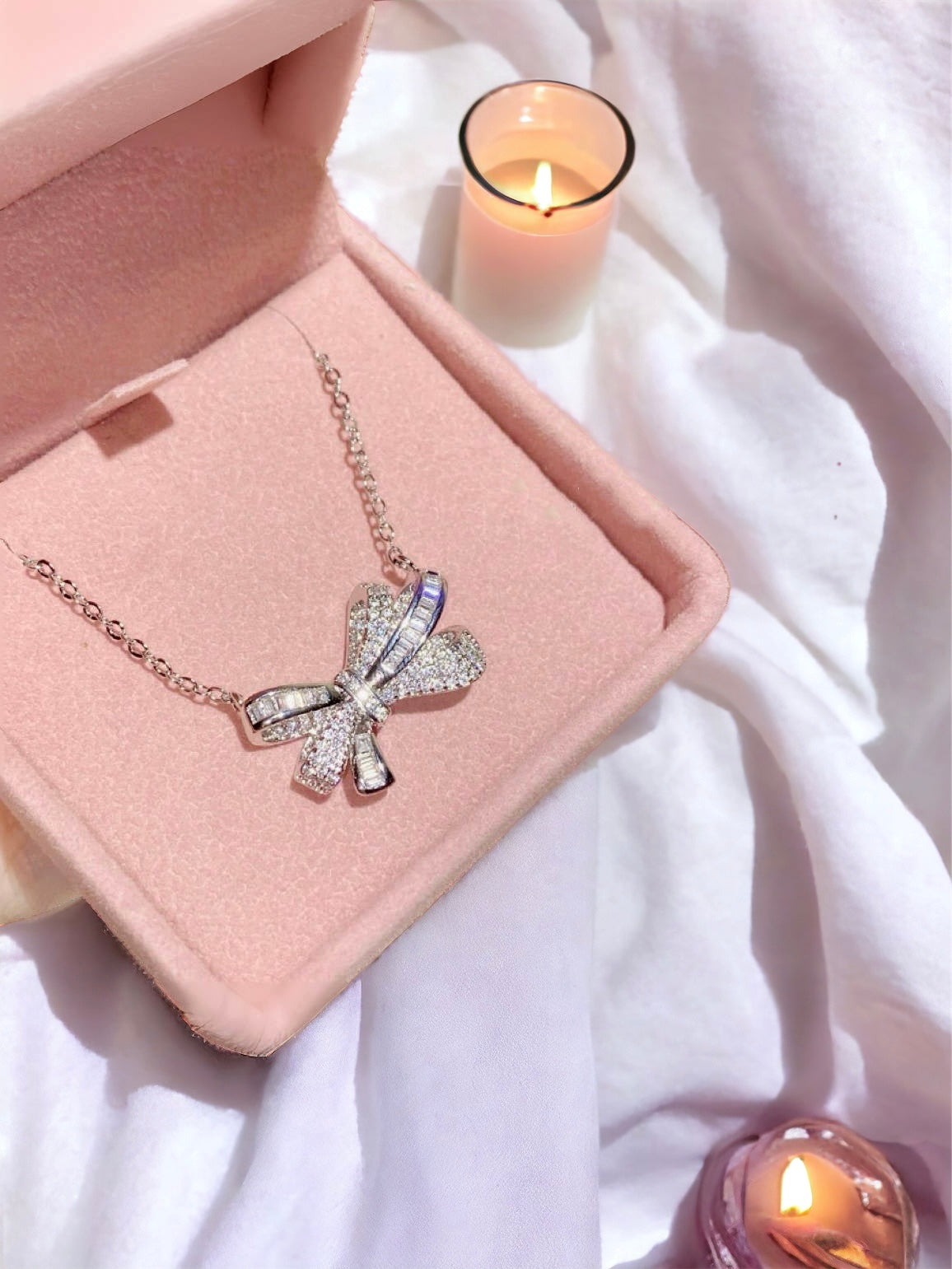 Simply Adorable Bow Necklace