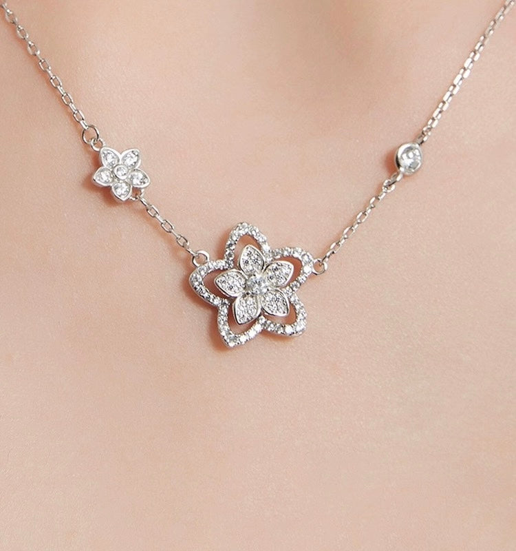 Sparkle Starflower Necklace