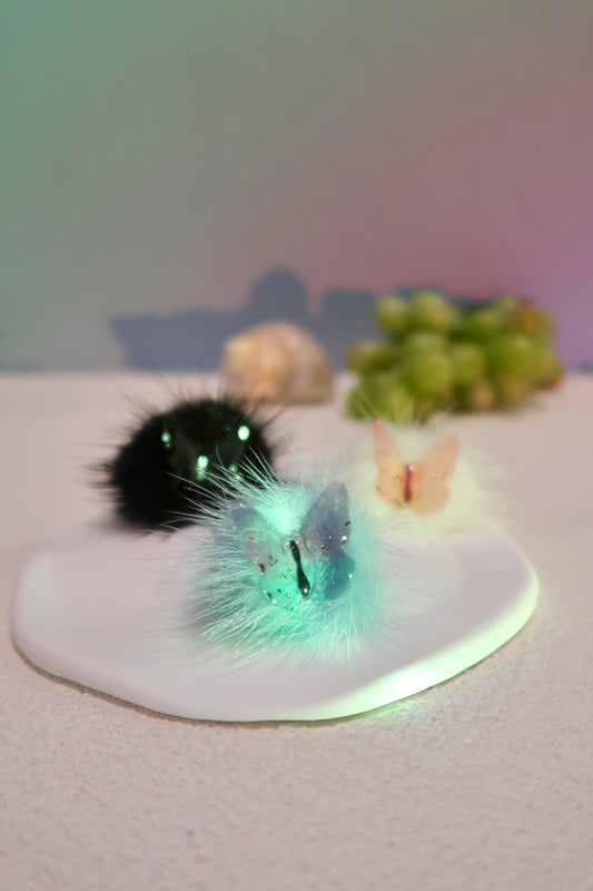 Y2K Butterfly Fluffy Ring