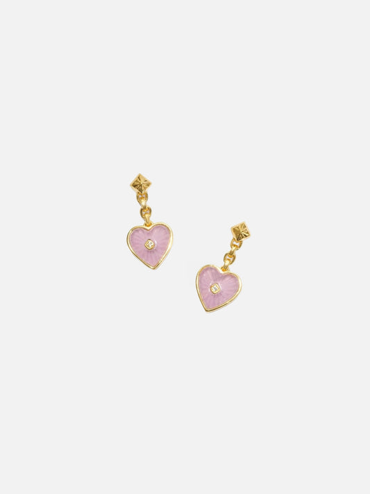 Heart Shell Earrings