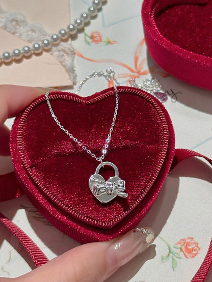 Ribbon Heart Necklace💝