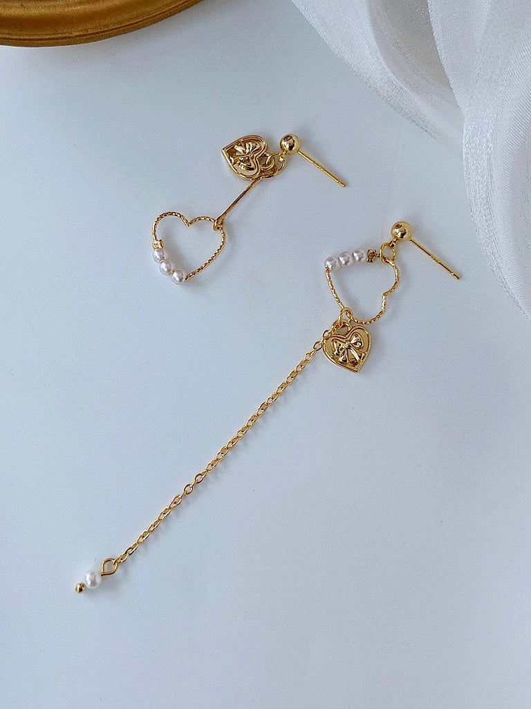 Romantic Reverie Heart Earrings