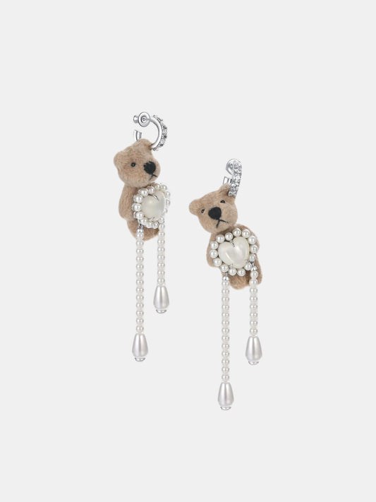 Valentine Bear Earrings