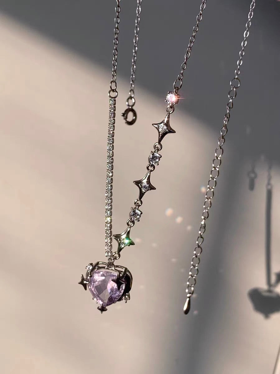 Hello Heartache Gem Necklace