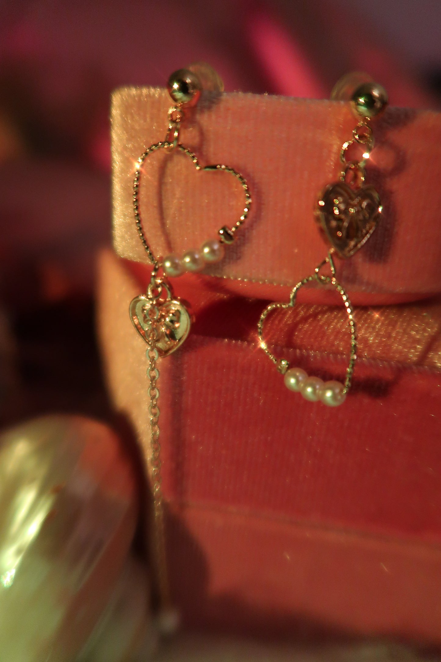 Romantic Reverie Heart Earrings