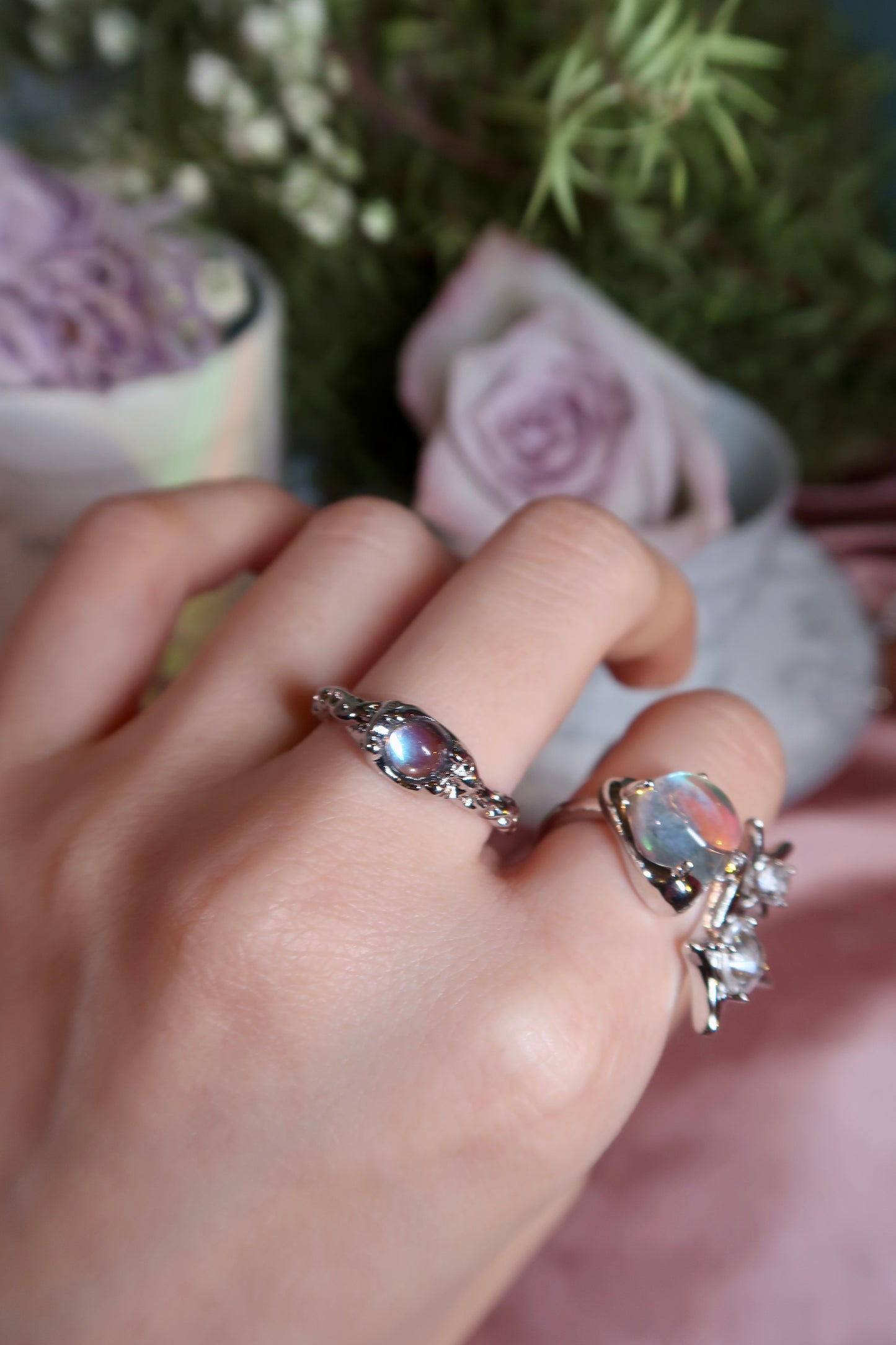 Eve Moonstone Ring