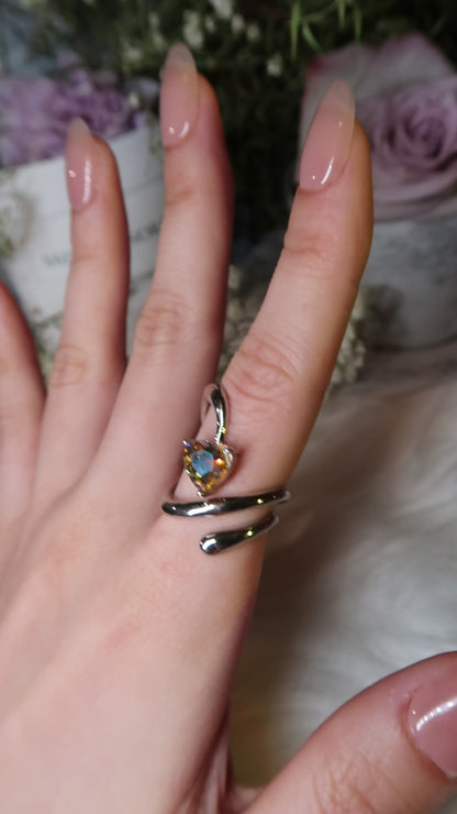 Magic Heart Gem Ring